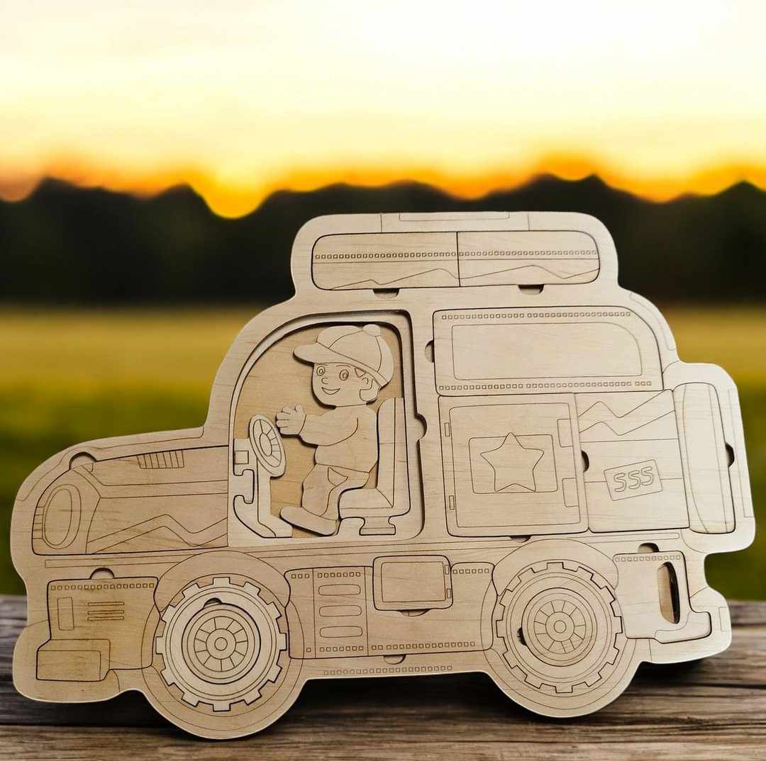 Puzzle kisautó